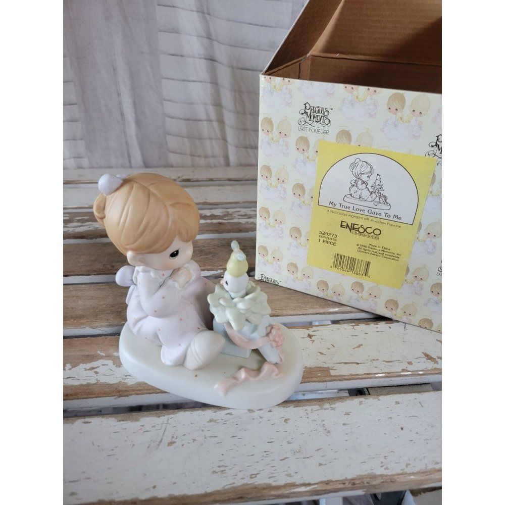 Precious moments my true love gave me bird figurine enesco 529273‎